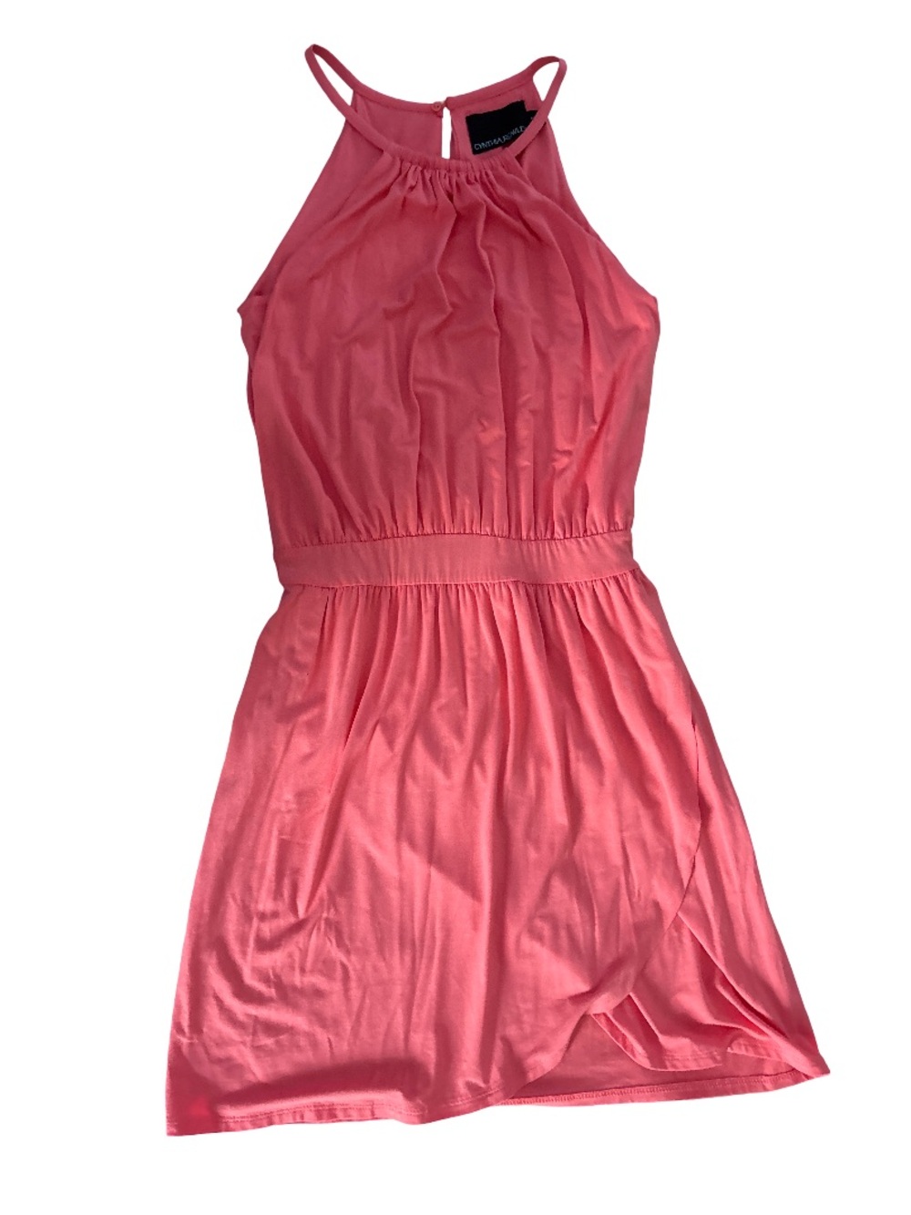 Cynthia Rowley Women's Coral Halter-Neck Dress